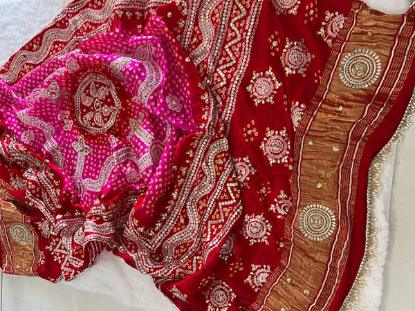 Red Rani (Phera Edition) Zardozi Handwork Dupatta