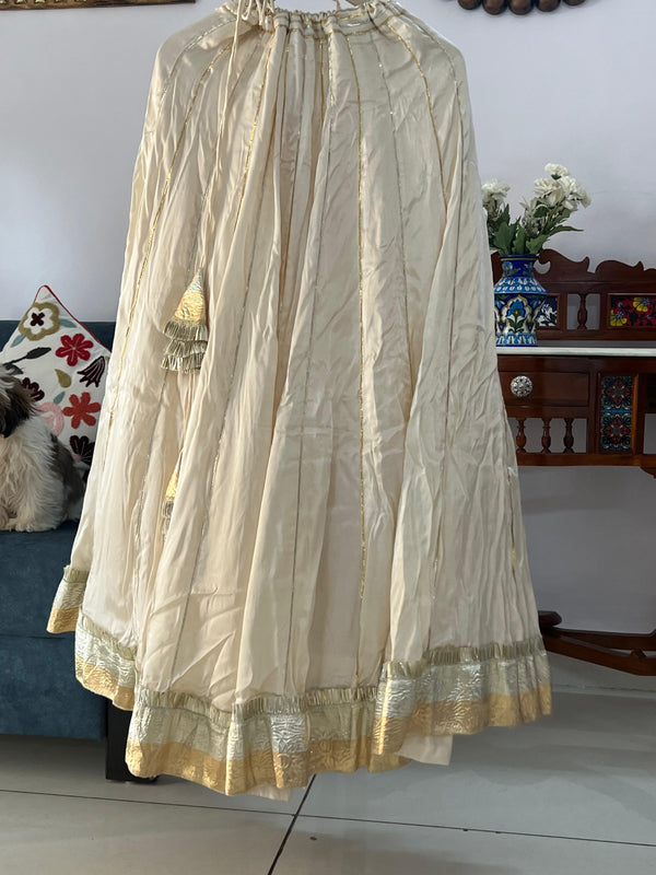 ✨ Gajji Silk Ganga Jamuna Lehnga ✨