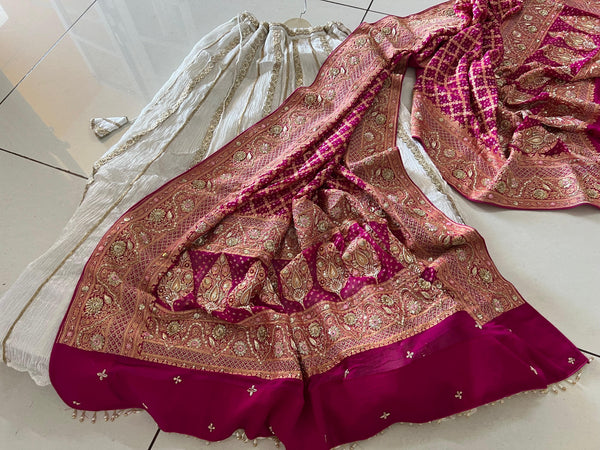 ❣ SHAGAN CRUSH LEHNGA SET ❣