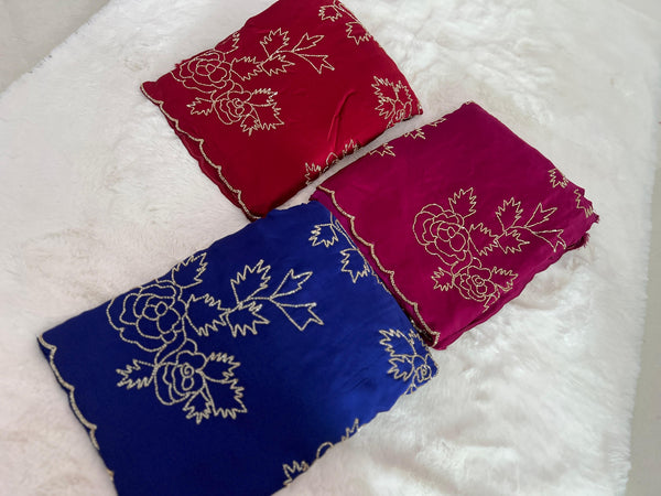 ✨✨ Gulaab Cutdana Jaal Saree✨✨