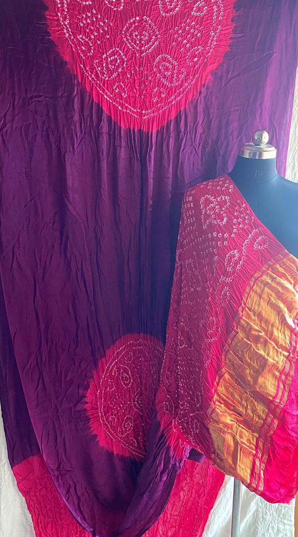 💖 Shades of Beauty – Premium Bandhej Saree Edit 💖