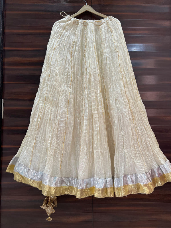 💃 Chaniya 💕💕 – Silk Crushed Gota Lehenga Magic!