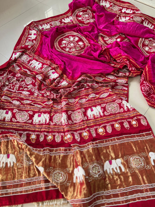 💖 Maayra Edition Bandhej Saree💖