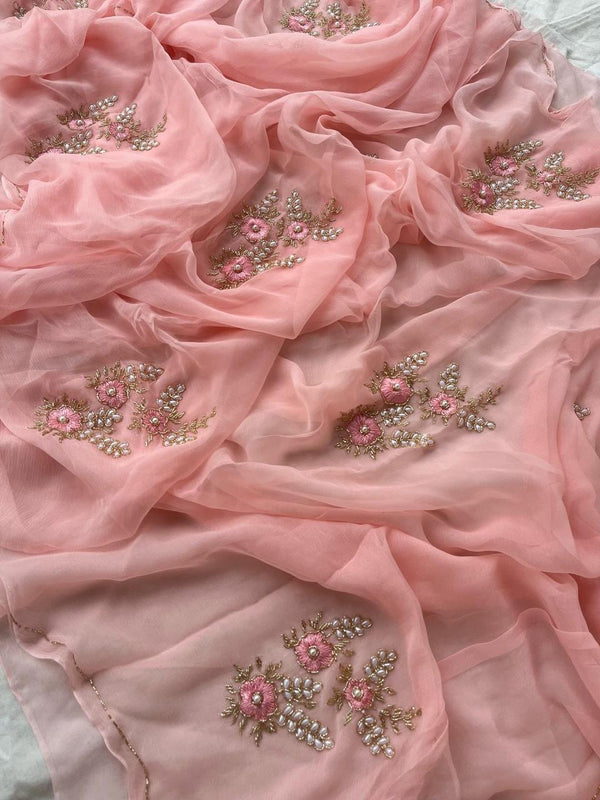 ✨ Deepika Chiffon Saree ✨
