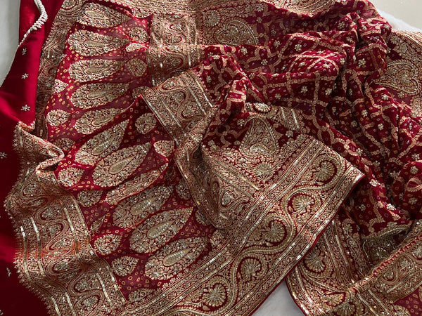 💫 Shringar – Mehroon Shaadi Shagan Odhna 💫