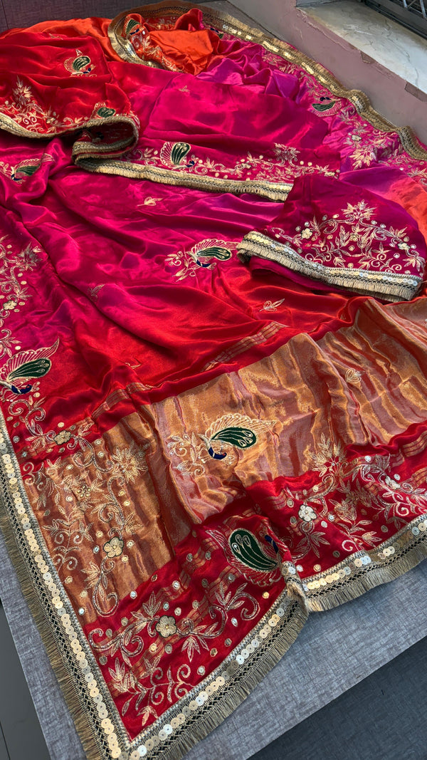 ✨💫 Regal Banarasi Gajji Silk Saree 💫✨