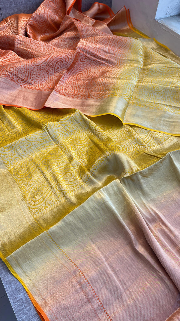 ✨ Khaddi Georgette Banarasi Saree ✨