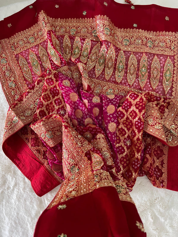 💞 Exclusive Shaadi Shagan Gharchola Odhna 💞