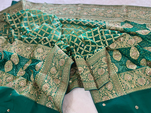 💚 Rama Green Shagan Odhna 💚