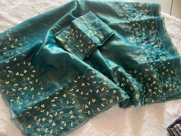 Kota Silk Tissue Saree