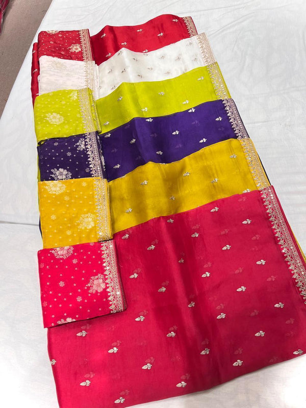 ✨ Nandini Organza Silk Saree ✨